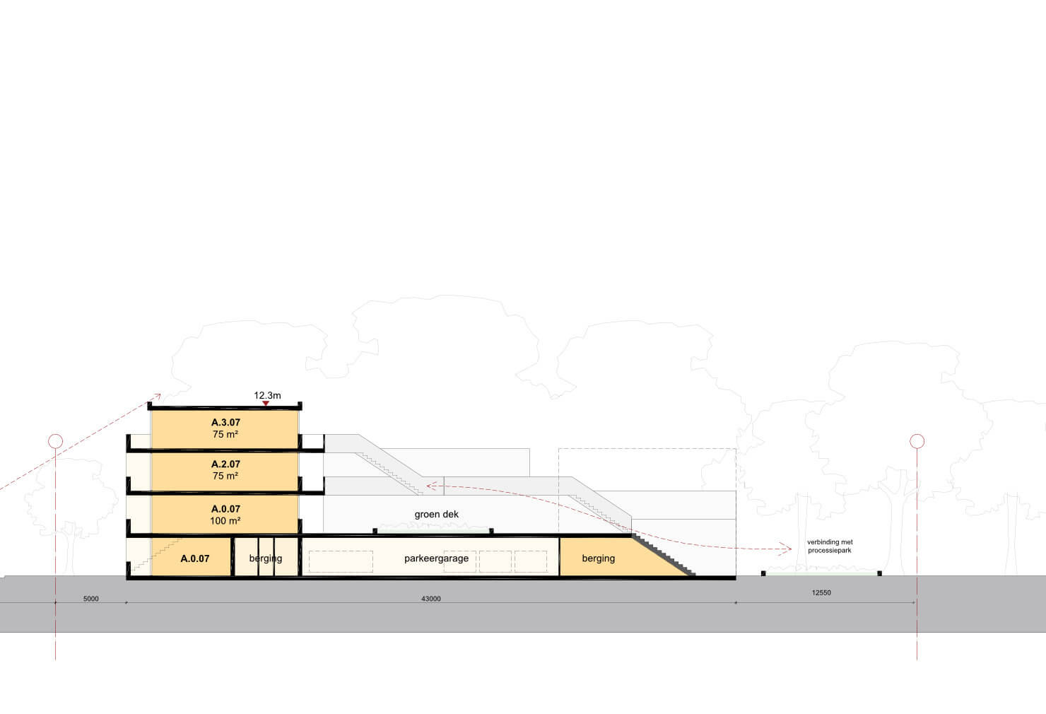 connect to park - apto architects