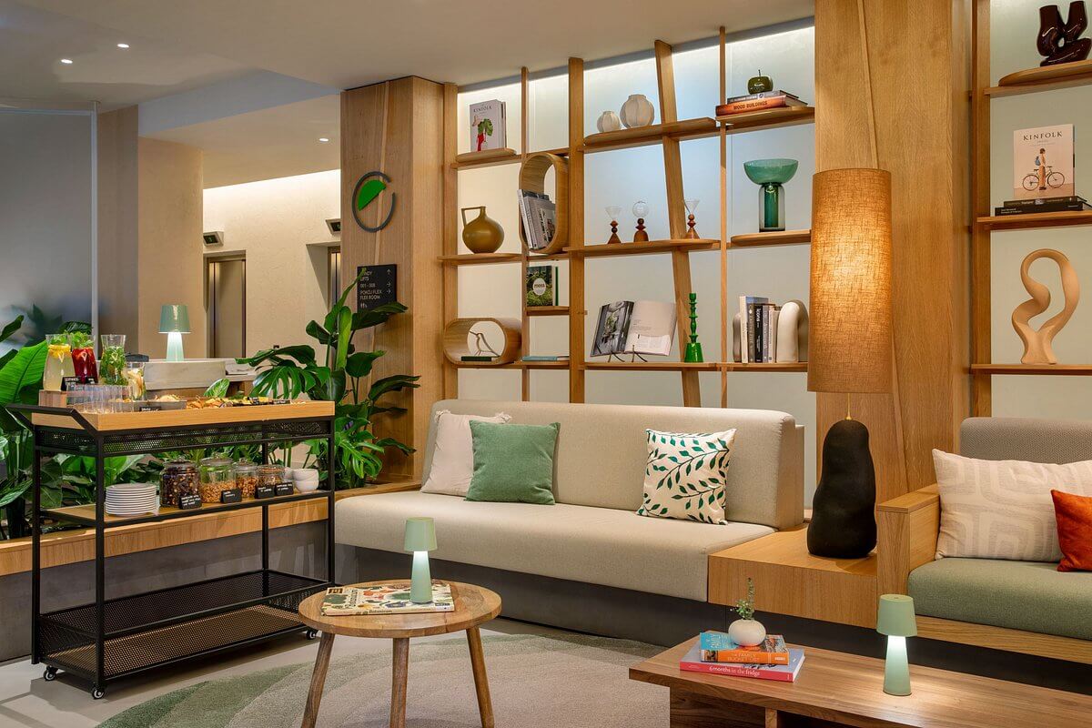 Element by Westin in Wroclaw: Apto Architects' design of a 1,000 m² hotel offering flexible, self-serviced extended stays.